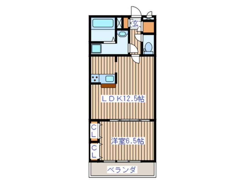 間取図 セロー明通館