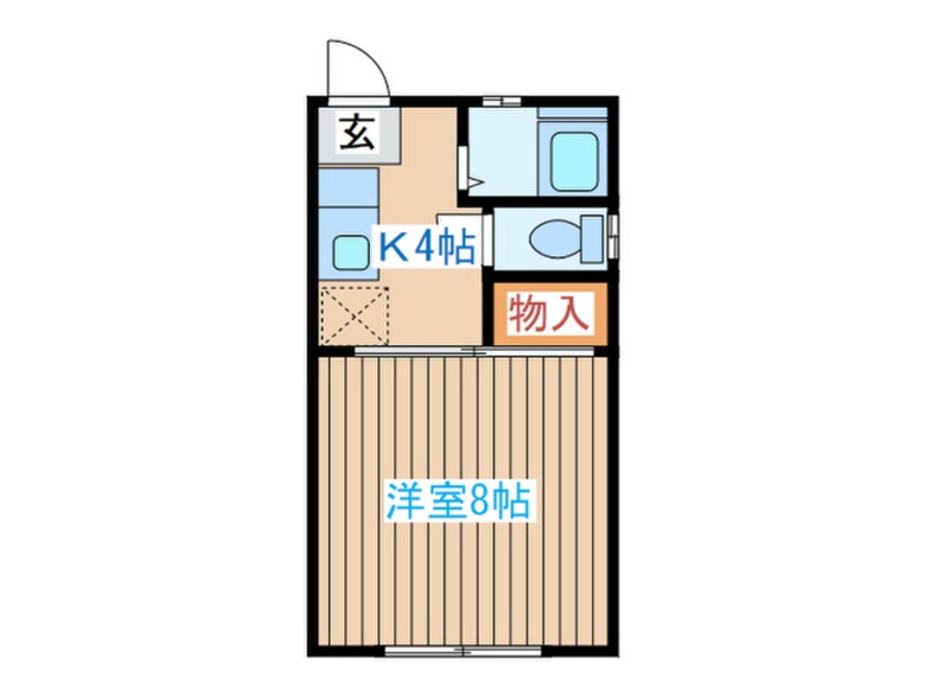 間取図 コ－ポスズキ