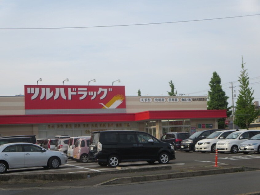 ツルハドラッグ大和町店(ドラッグストア)まで850m アスコット薬師堂駅前