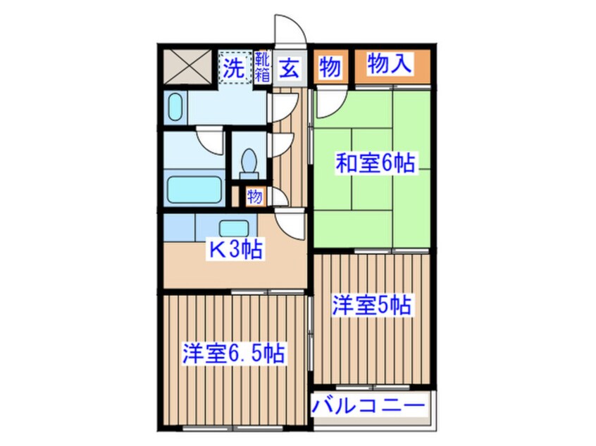 間取図 プレジオ泉