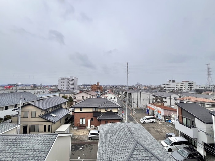 室内からの展望 ベルシティ中倉