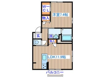 間取図 オーブA