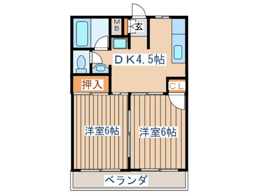 間取図 ファミール木ノ下