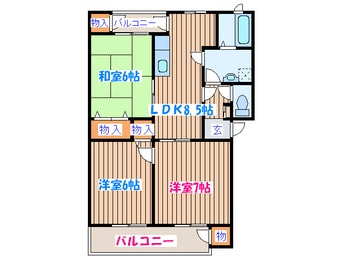 間取図 エクセルディアコート
