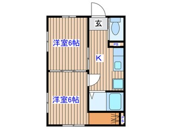 間取図 一本杉ＡＰ