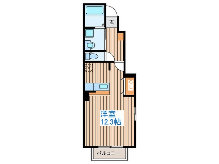 間取り図 アフェクトⅡ-A