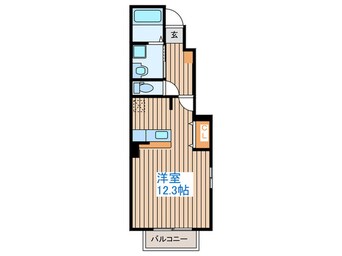 間取図 アフェクトⅡ-A