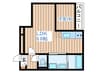 REGALESTフェリチタ南仙台 1LDKの間取り