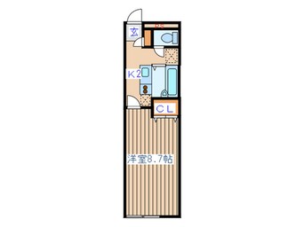 間取図 アムール沖野