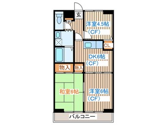 間取図 サンビレッジ