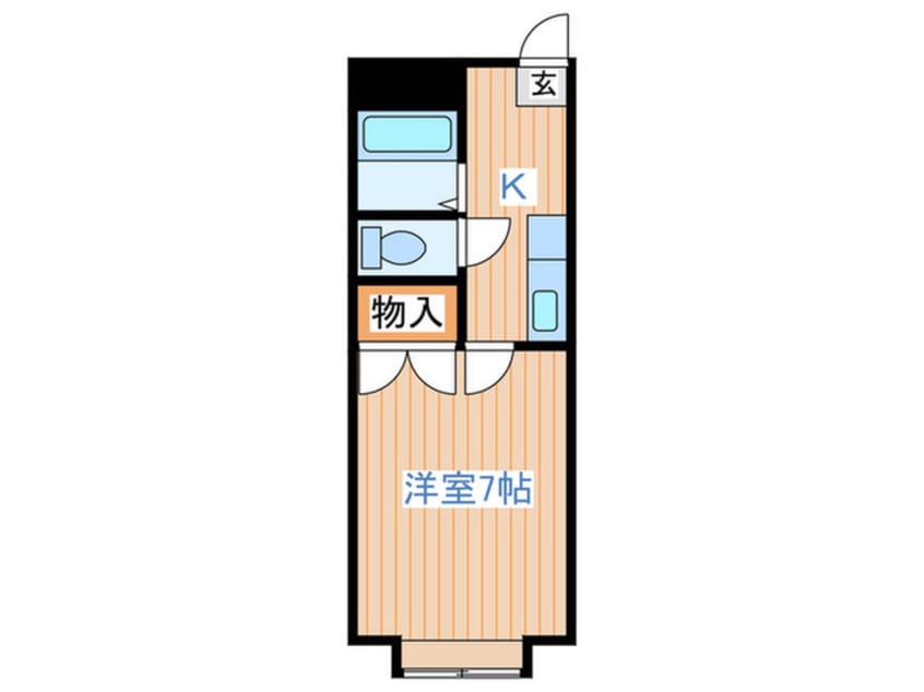 間取図 ハイツ晴耕苑
