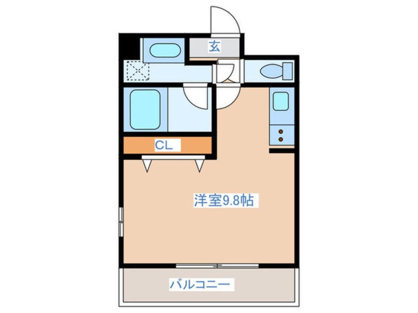 間取図 サンライズあすと長町