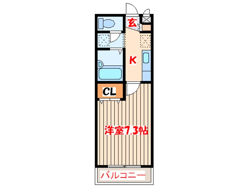 間取図 アルクラーラみずほ台