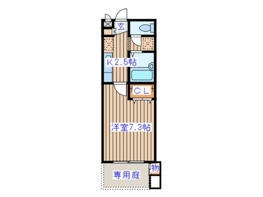 間取図 アルクラーラみずほ台