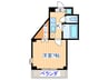 ＣＣＤ萩野町 1Kの間取り