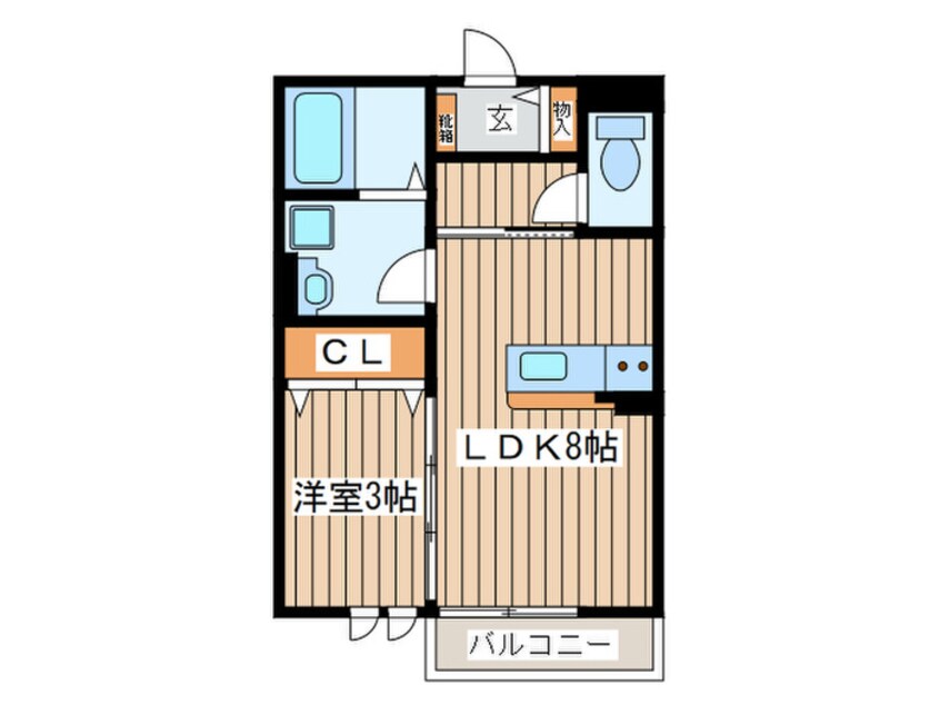 間取図 プレミア－ジュⅠ