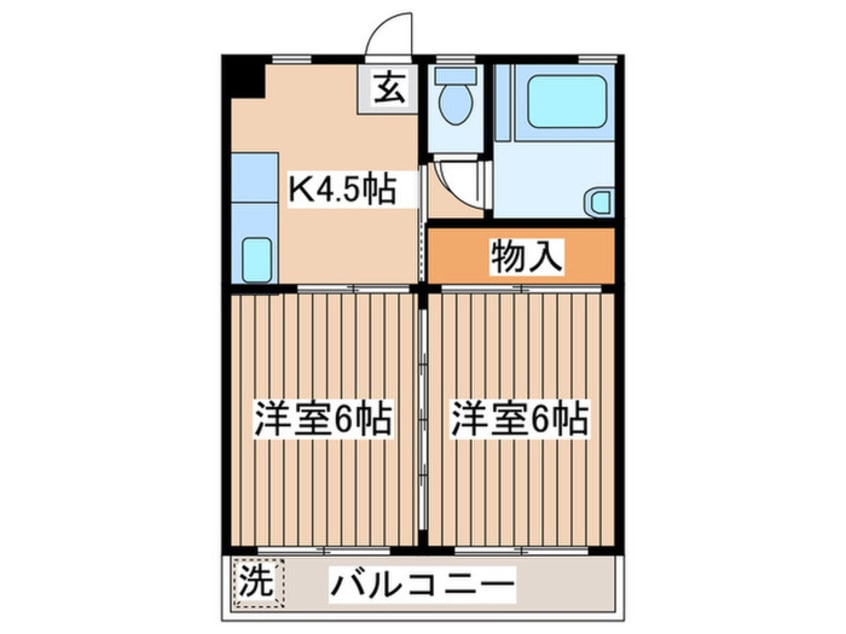 間取図 宮町フラット