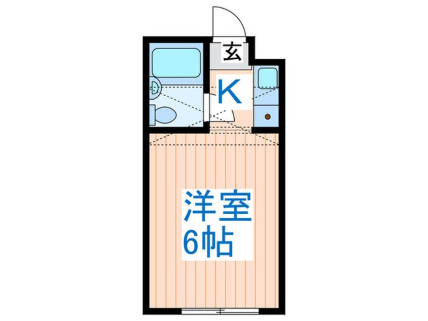 間取図 ベルシティ米ヶ袋