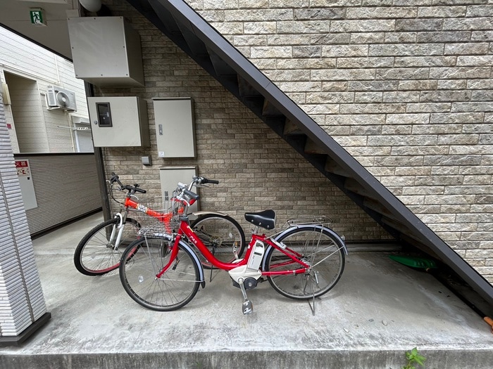 駐輪場 メゾンエスポワール長町