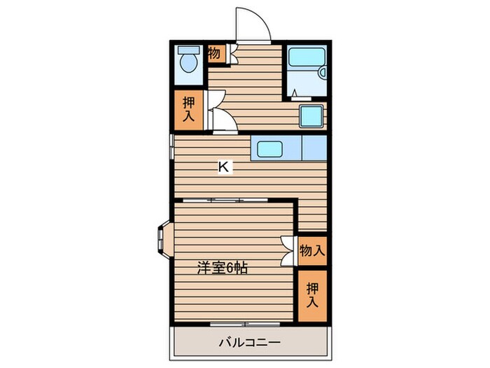 間取り図 ホームユニバース泉崎Ⅰ