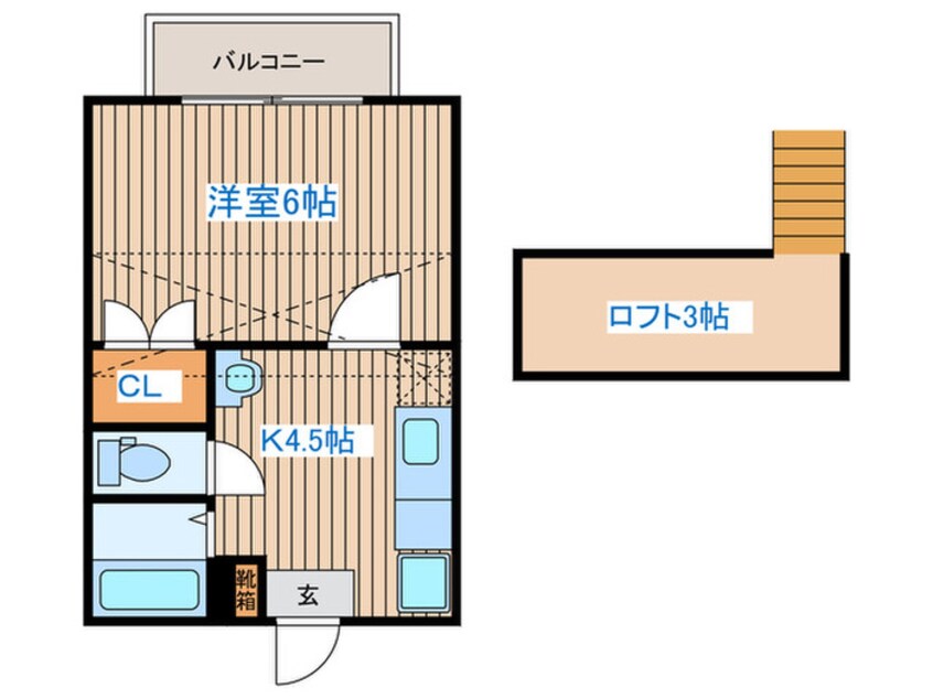 間取図 サンライフ・アベ