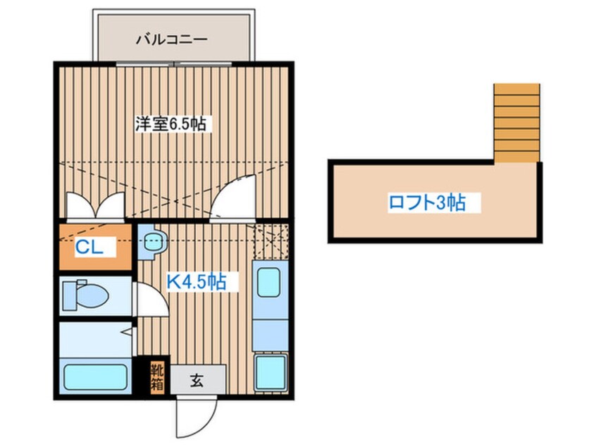 間取図 サンライフ・アベ