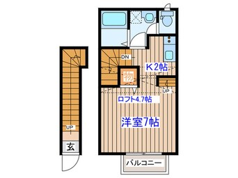 間取図 The Soleil五十人町