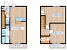 Ｍｏｃａ青山 2LDKの間取り