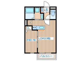 間取図 ウェルシャトー旭ヶ丘1番館