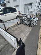 駐輪場 ﾎﾜｲﾄｷｬｯｽﾙ蒲町ﾋﾞﾚｼﾞA棟