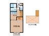 ＯＺ新田東 1Kの間取り