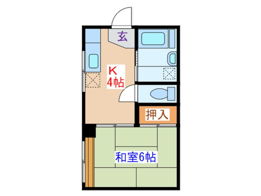 間取図 川原ビル