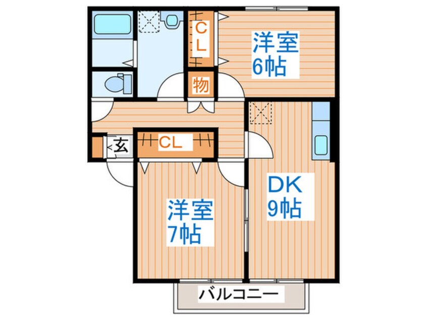 間取図 バレイハウス