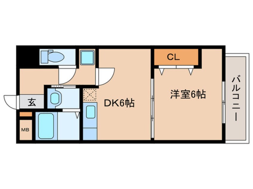 間取図 サント・ネージュ