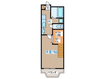 間取図 コーポ阿部