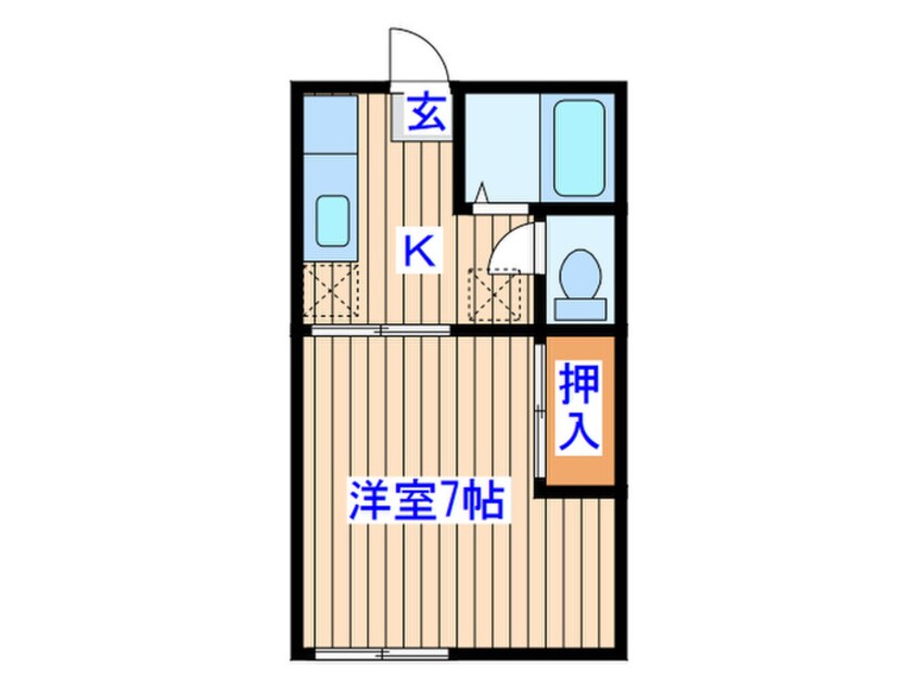 間取図 ファミーユHAMATOMI