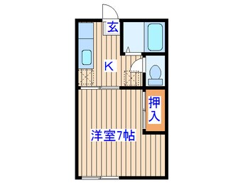 間取図 ファミーユHAMATOMI