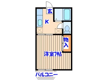 間取図 ファミーユHAMATOMI