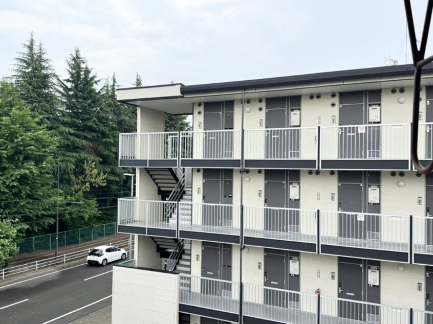 室内からの展望 服部ビル