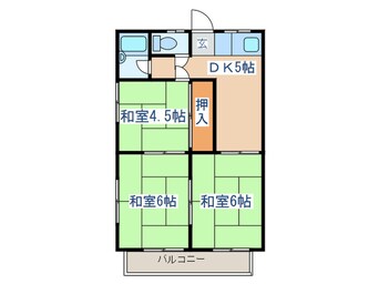 間取図 高橋荘