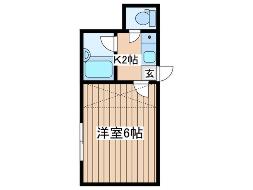 間取図 フォレストハイツ(北棟)