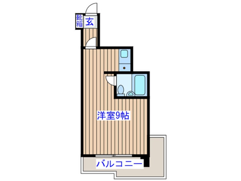 間取図 朝日プラザ五橋（511）