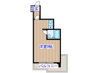 間取図 朝日プラザ五橋（511）