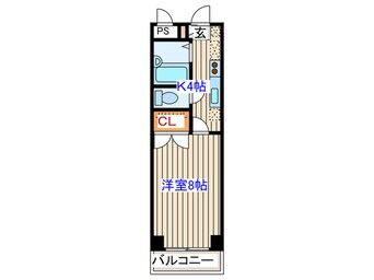 間取図 ｋ.ｃ.ヒルズ