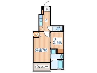 間取図 サニーエアリーハウス