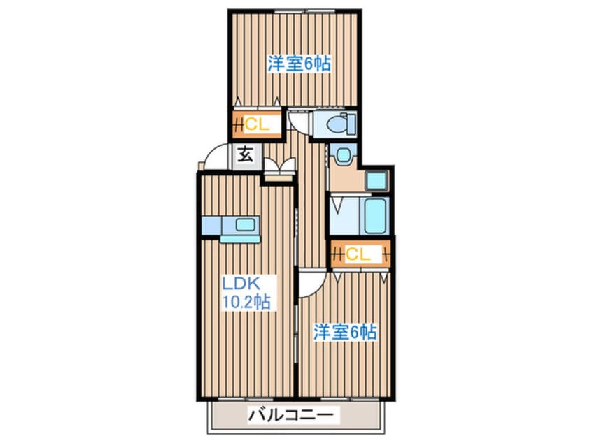 間取図 セレクトＡ