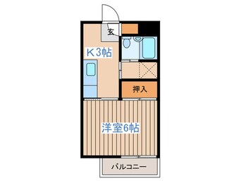 間取図 ユミハウス原町