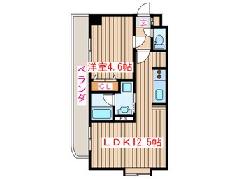 間取図 グレ－ス萩野町