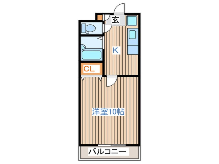 間取図 パームクレスト