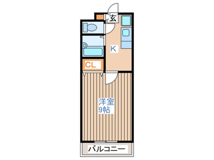 間取図 パームクレスト